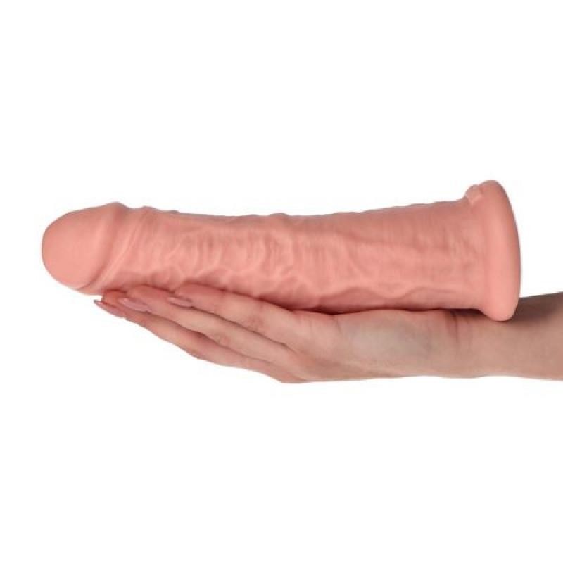 Realistyczny żylasty penis z przyssawką 23,5 cm